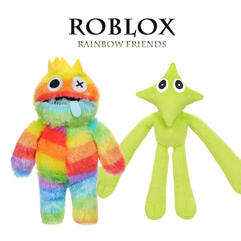 Roblox Rainbow Friends Blau Plüschtier Bösewicht Weiche Stoffpuppe Kinder Weihnachtsgeschenk