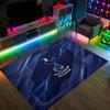 Tottenham Hotspur Design Crystal Velvet Carpet Cozy Non?Slip Printed Rug For Bedroom Living Room Entrance