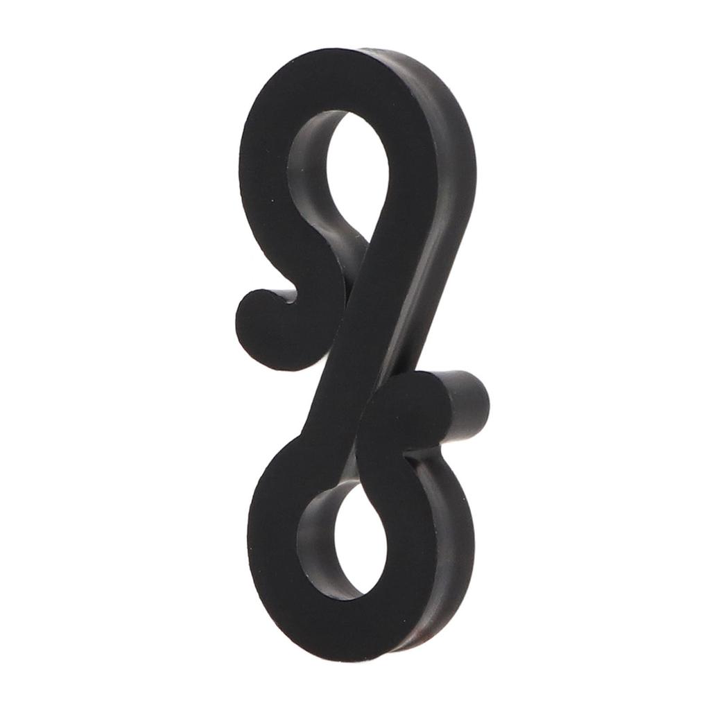 150Pcs S Shaped Hooks Sturdy Plastic Dual Ends Multipurpose Christmas Light Clips for Party Lights Decoration