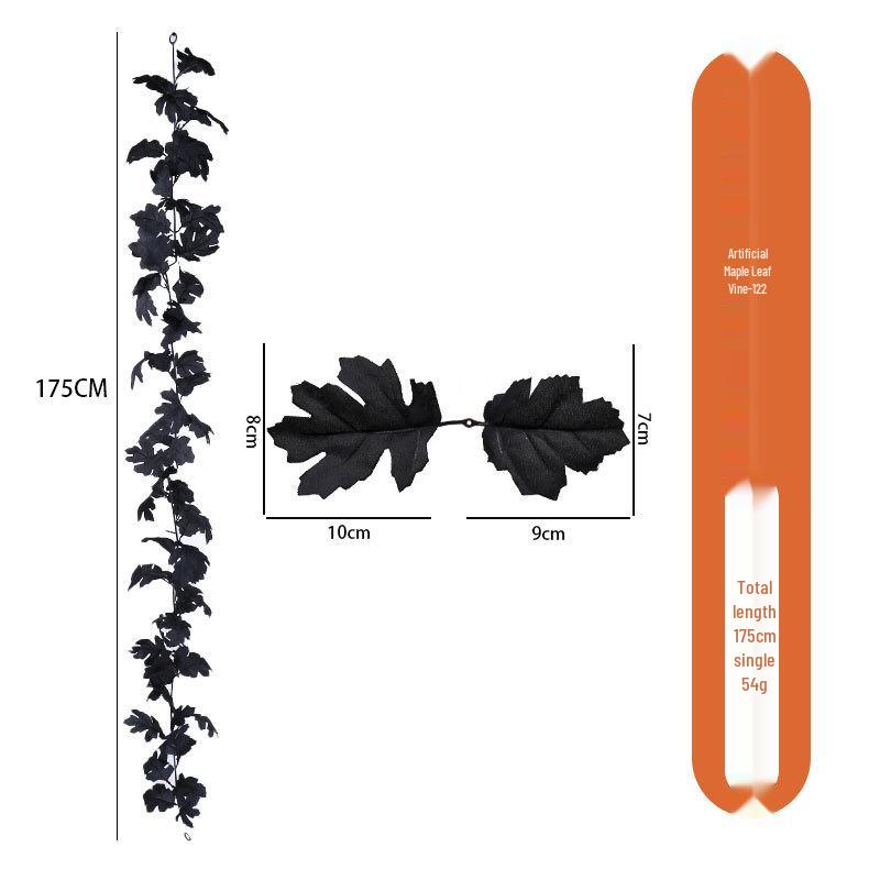 Autumn Maple Leaf Vine for Thanksgiving, Halloween & Christmas Decor