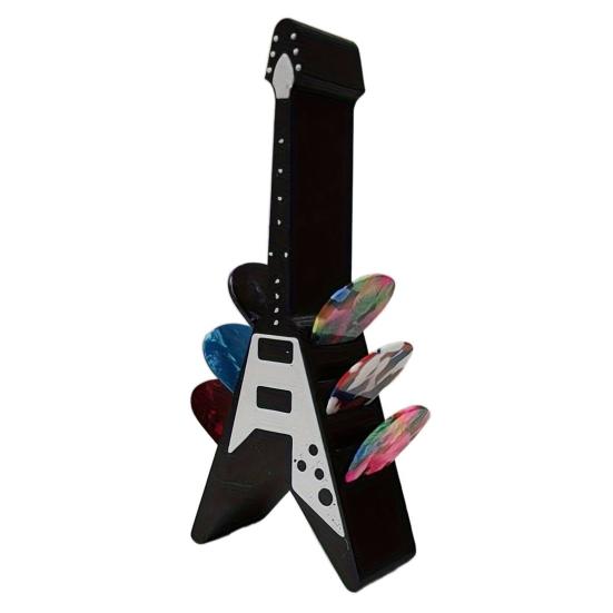 3D Printed Guitar Pick Shape Plectrum Holder Guitar Display