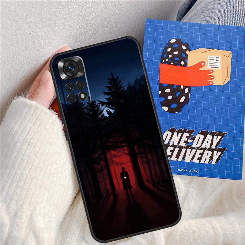 Twin Peaks Meanwhile Funda For Xiaomi Redmi 14C 10C 12C 13C Redmi Note 13 Pro 9 10 11 12 10S 11S 12S 14 Pro Case