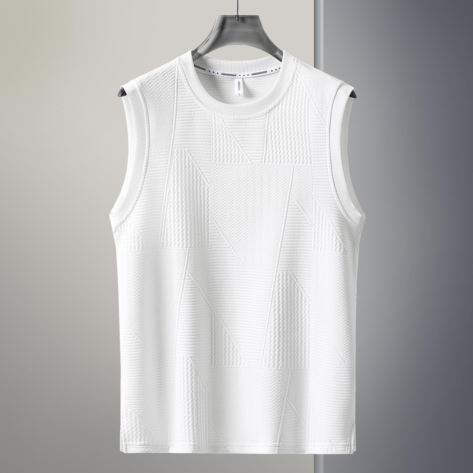 

Мужская спортивная и повседневная майка без рукавов, мужская свободная рубашка больших размеров для больших размеров L