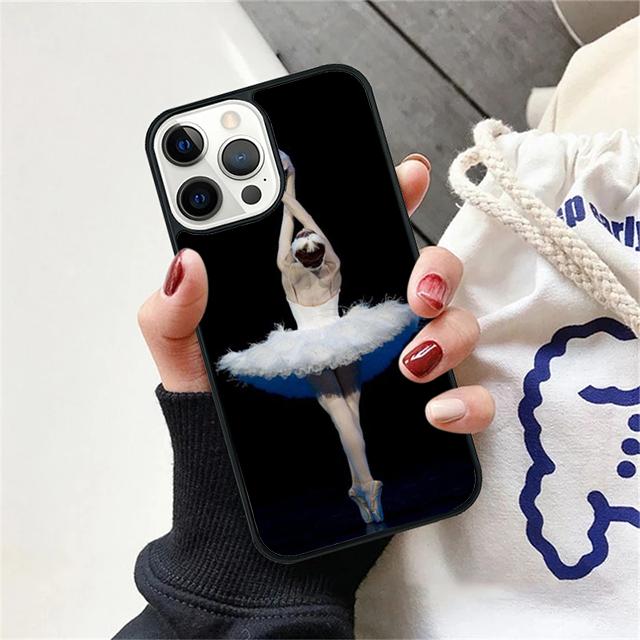 

Ballet Ballerina Dancer Phone Case Cover For iPhone 17 Air 15 16 14 13 12 Pro Max 11 Pro Max Plus Coque Shell iPhone 15pro max