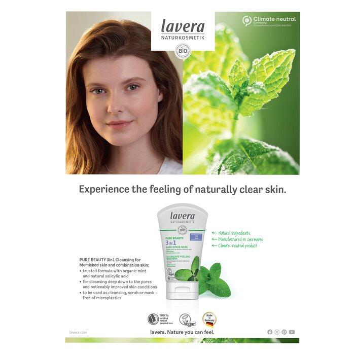Lavera Pure Beauty 3-in-1 Wash, Scrub, and Mask (for Combination Skin)