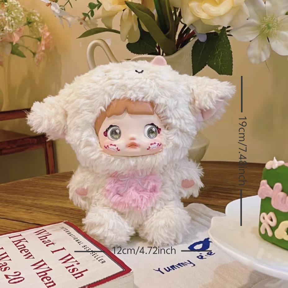 Nommi v1 cute plush toy ornament, festive atmosphere gift, festive hanging decoration bag accessories(Gift of baby clothes)