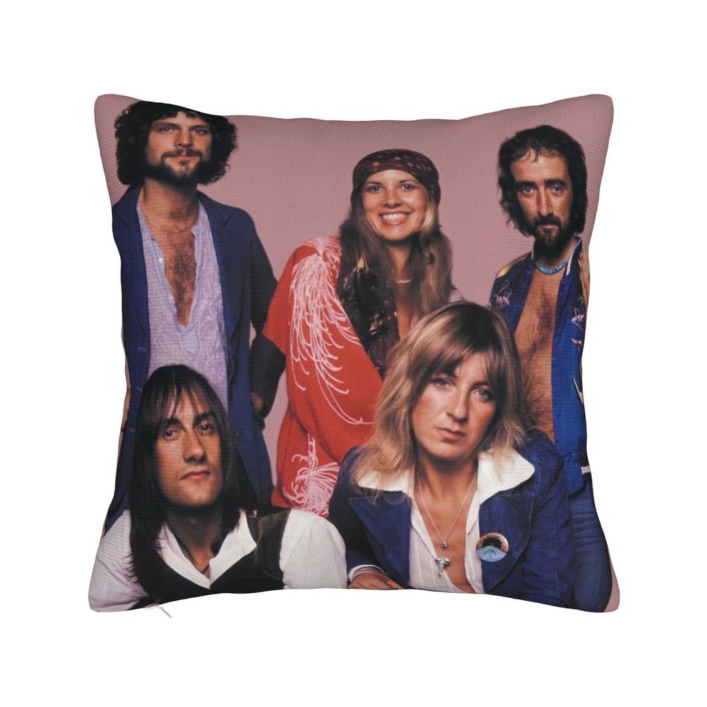 New Style Bedroom Fleetwood Mac rock metal band  Decoration Pillowcases Merch  Pillow Cover Square Multi-Size