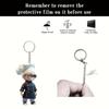 2D Acrylic Chef Flat Theme Keychain Ornaments Christmas, Thanksgiving, Christmas, Birthday Gifts Car Keys Backpack Decorative Pendants