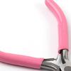 Ergonomic Pink Jewelry Pliers Build With High Strength Alloy Steel Seamlessly Design Fit for Long Lastinlyg Performances