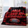 Fc Bayern München 23 Customize Text Blanket Throw Customizable Blanket Soft Warm Cozy Versatile for Chair Nap Seaside Picnics for All Occasions