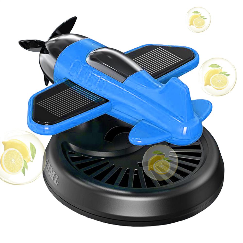 Auto Aromatherapie Diffusor Flugzeugdesign Solar Geruchsentferner Für Armaturenbrett Langanhaltender Lufterfrischer Automobil Innenraum