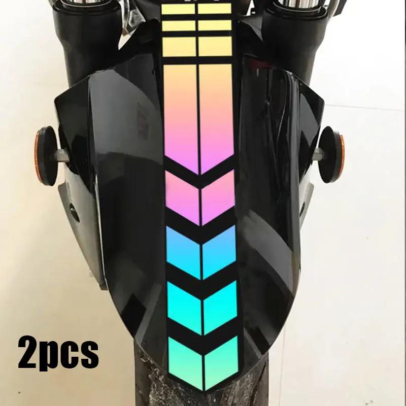Motorcycle Arrow Stripe Stickers for Honda Yamaha  Waterproof Oilproof Reflective Motorbike Tape Sticker Decals Moto Accessories