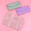 Professional Stainless Steel Eyelash Tweezers Straight Lash Extension Tweezers Non - Slip Grip for Salon & Personal Makeup Use