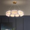 Acrylic Petal D600 LED Tri-Color Pendant Light