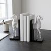 Horse Head Bookend Rustic Bookends Long-Lasting for Shelf, Desk