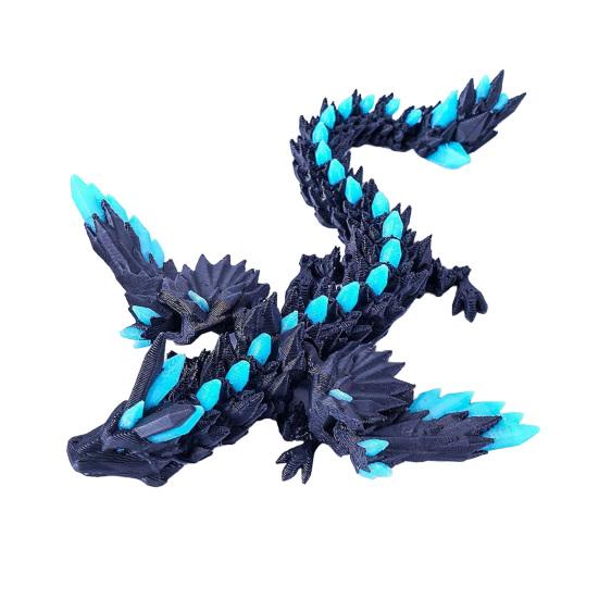 Ou de Dragon Imprimat 3D cu Dragon în Interior Decorațiune de Masă Fantezie Animal Articulat Jucărie Antistres Articol de Colecție Umpluturi Ciorap Crăciun pentru Copii