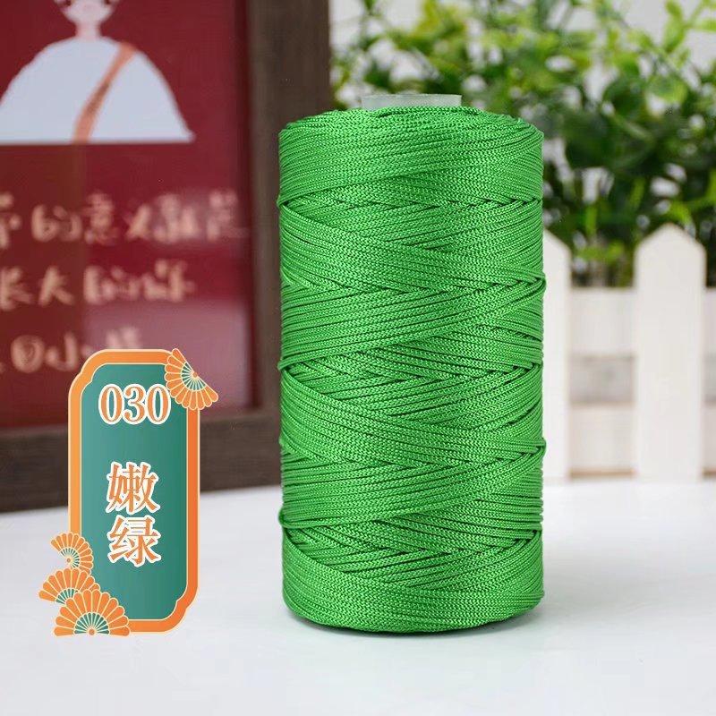 Mercerized Ice Hemp Thread 100G Shaft Medium And Thin Hollow Thread Sun Hat Shoes Crochet Hand-Woven Thread Full Free Shipping