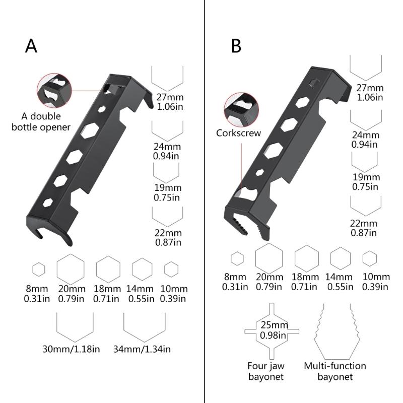2Pcs Basin Wrench Sink Wrench Set Under Sink Plumbers Wrench Multifunctional Faucet Wrench Plumbers for Bathroom Kitchen