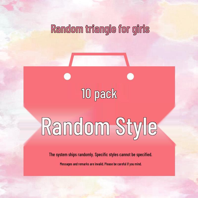 Clearance: Antibacterial Breathable Girls' Briefs (10-Pack) for Older Children - No Wedgies