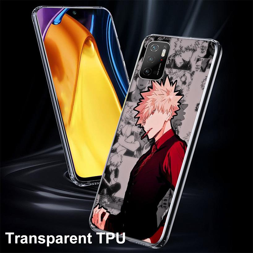My Hero Deku Phone Case For Xiaomi Poco X7 X6 X5 Pro F7 Ultra Redmi 15C 15 13C 13 12C 12 10 10A 10C 9 9A 9C 9T Cover Poco X7 X6