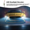 Car LED Resistor, LED Warning Canceller-Car LED Headlight Decoder EMC Decoder Filter Fault Eliminator