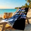 Haaland Customize Your Name Beach Towel Super Soft Microfiber Quickdry Fabric