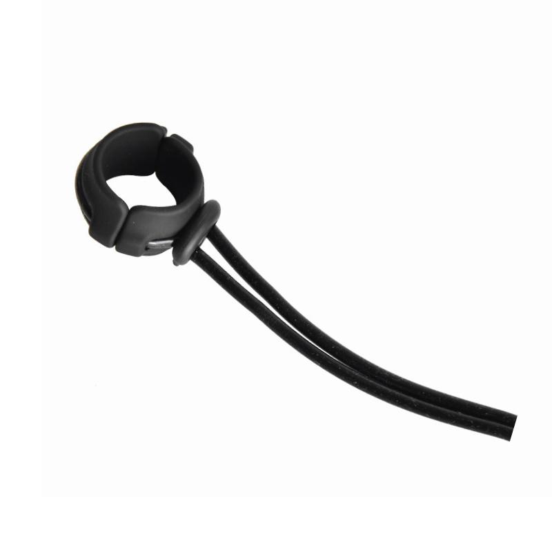 Male Silicone Lock Ring Male Lock Adjustable Rope Binding Ball Stretcher Sperm Penis Ring Ejaculation Delay Erection Rings Adult