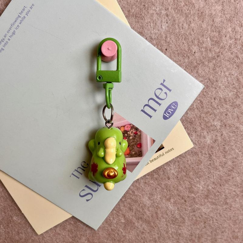 1Pcs Cute Resin Pony Key Ring Cartoon Year Of The Horse Keychain Bag Decor Accessories New Year Pendant Small Gifts