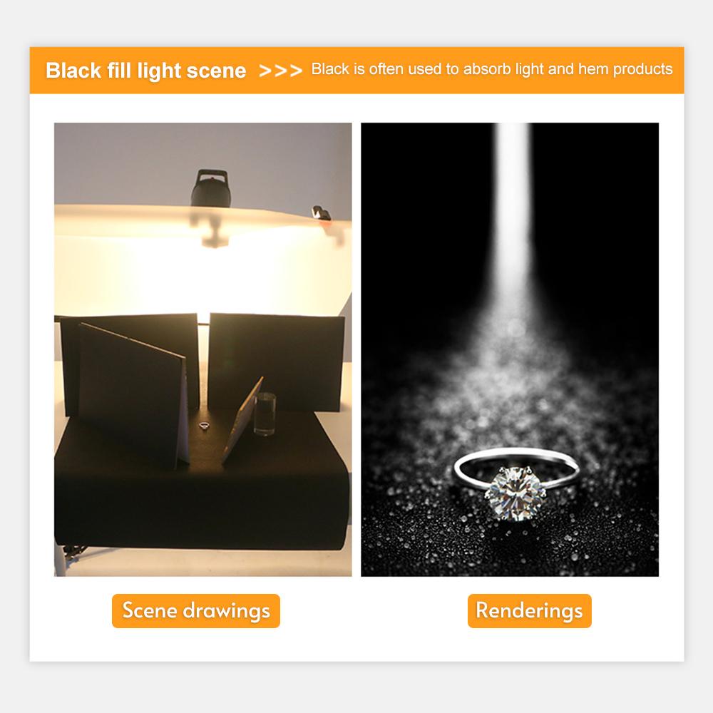 Multi Functional Photography Reflector Cardboard Foldable Photography Reflector Diffuser Board