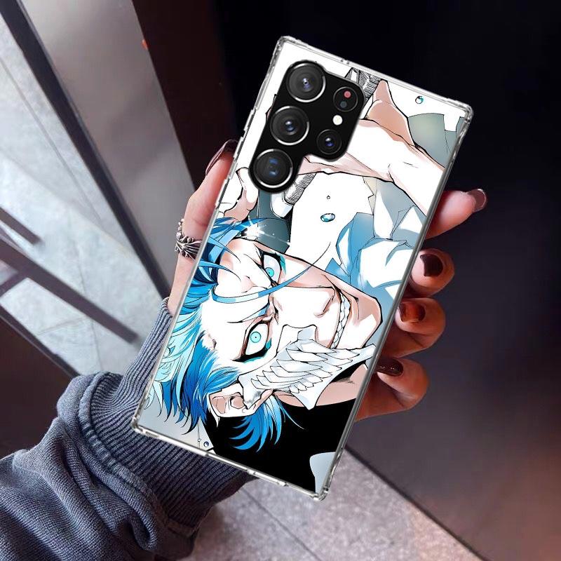 Grimmjow 6 Bleach Phone Case For Samsung Galaxy S26 S25 Edge S24 S23 Ultra S22 Plus S21 S20 FE Soft TPU Back Cover Funda Galaxy