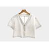2026 Summer New Fashionable Design Short-Sleeve Top for Women, Cool V-Neck Shirt