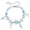 Acrylic Heart Bowknot Bracelets for Women Aesthetic Tassels Handchain Stylish Wristband Jewelry for Fashion Individuals