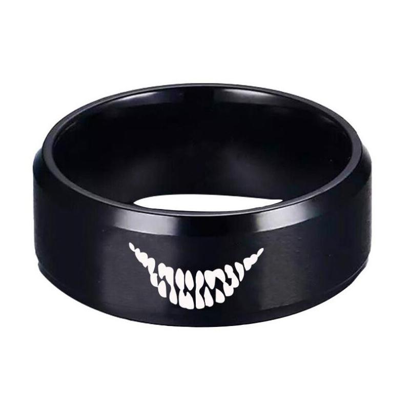 Fashion Popular Movie Character Icons Stainless Steel Rings Cosplay Props Men Women Couple Love River  Accessories Gifts