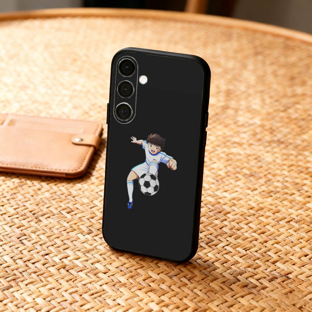 C-Comic C-Captain T-Tsubasas  Phone Case For Samsung  A73,72,71,53,52,51,22,91,80, Soft Black Cover