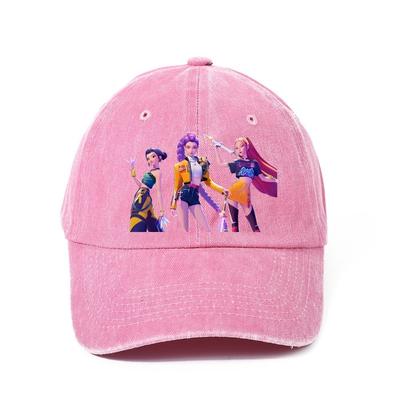Gorras de Béisbol de Caza de Brujas K-POP para Niños, Gorras de Sol de Moda para Exteriores para Niños y Niñas Primavera y Otoño