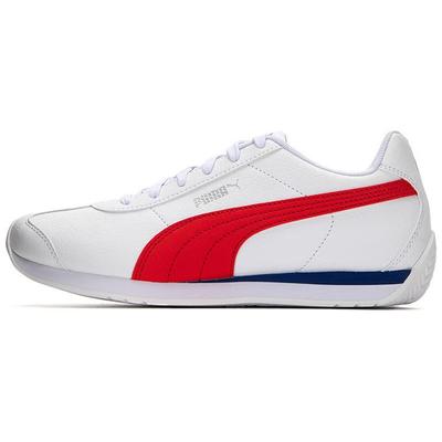 Turin 3 White High Risk Red Unisex Sneakers Limoges 383037-08