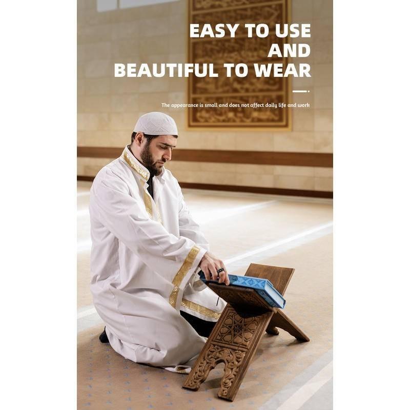 Time On Point Vibration Alert Portable Lightweight Zikr Ring New Smart Counter Digital Ring Waterproof Counter Azan Reminder