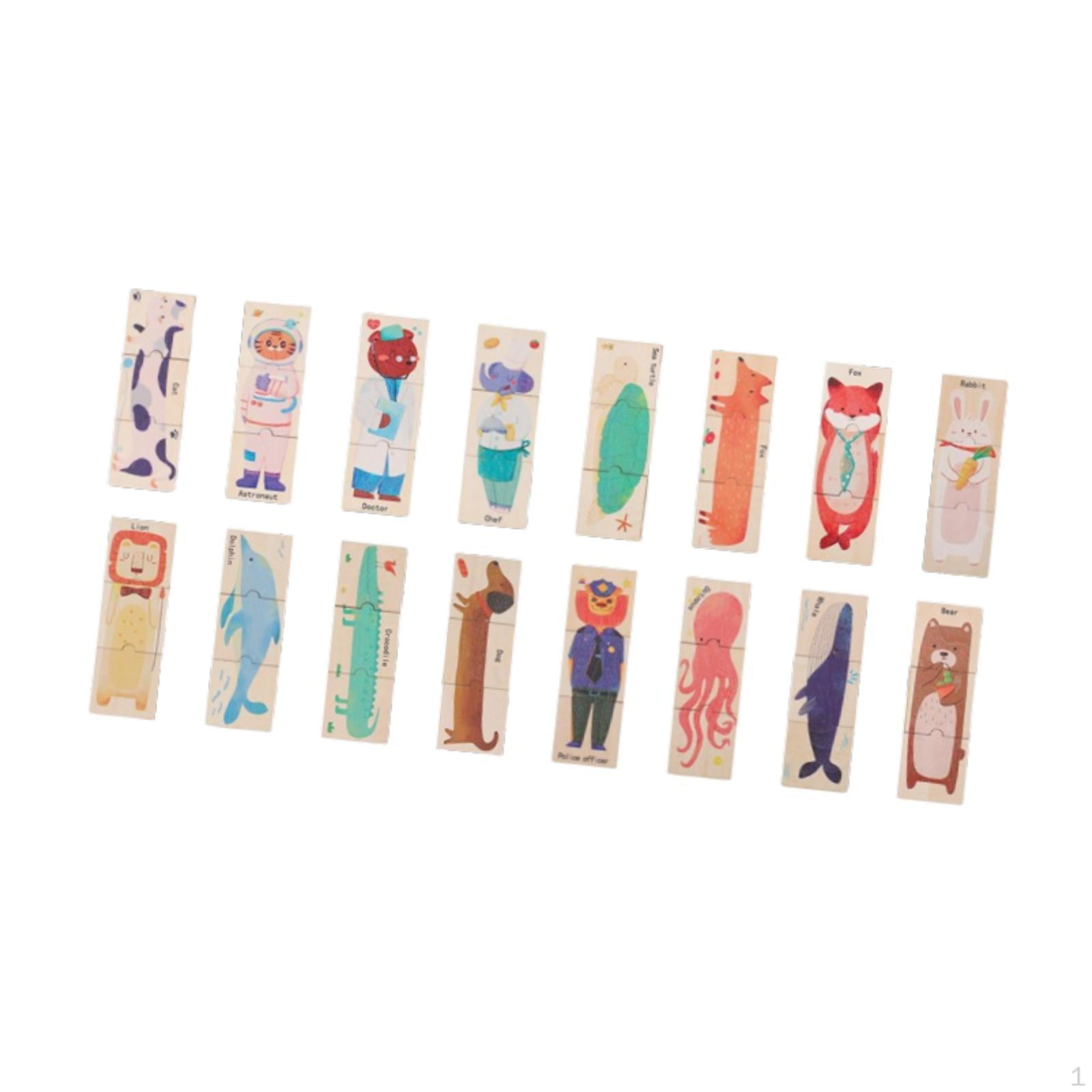 

Развивающая игрушка, Деревянные пазлы, Интерактивные игры для детей, Занятия по развитию словарного запаса without box