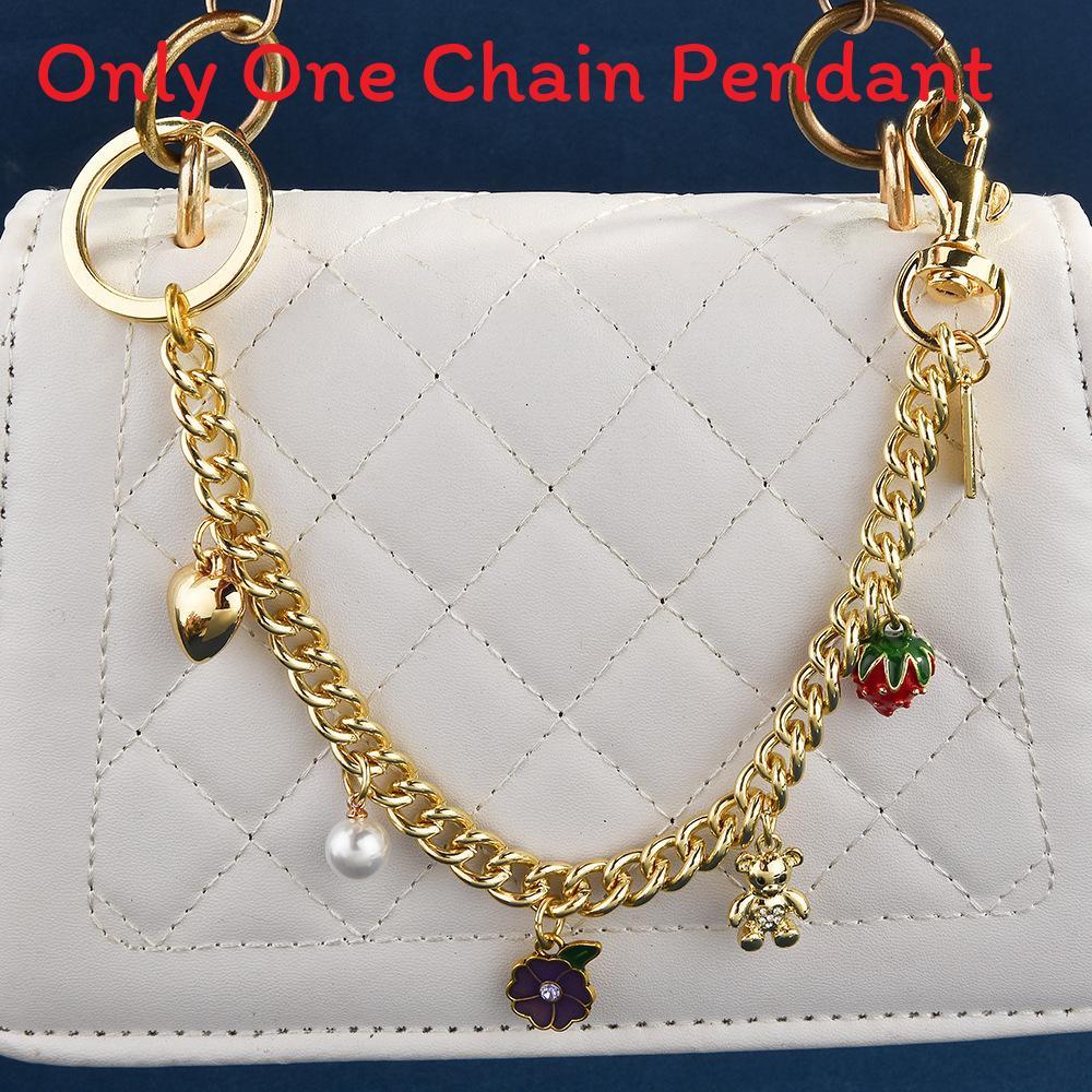 

Heart Flower Bear Bag Charm With Electroplated Metal For Fashion Accessory золотий