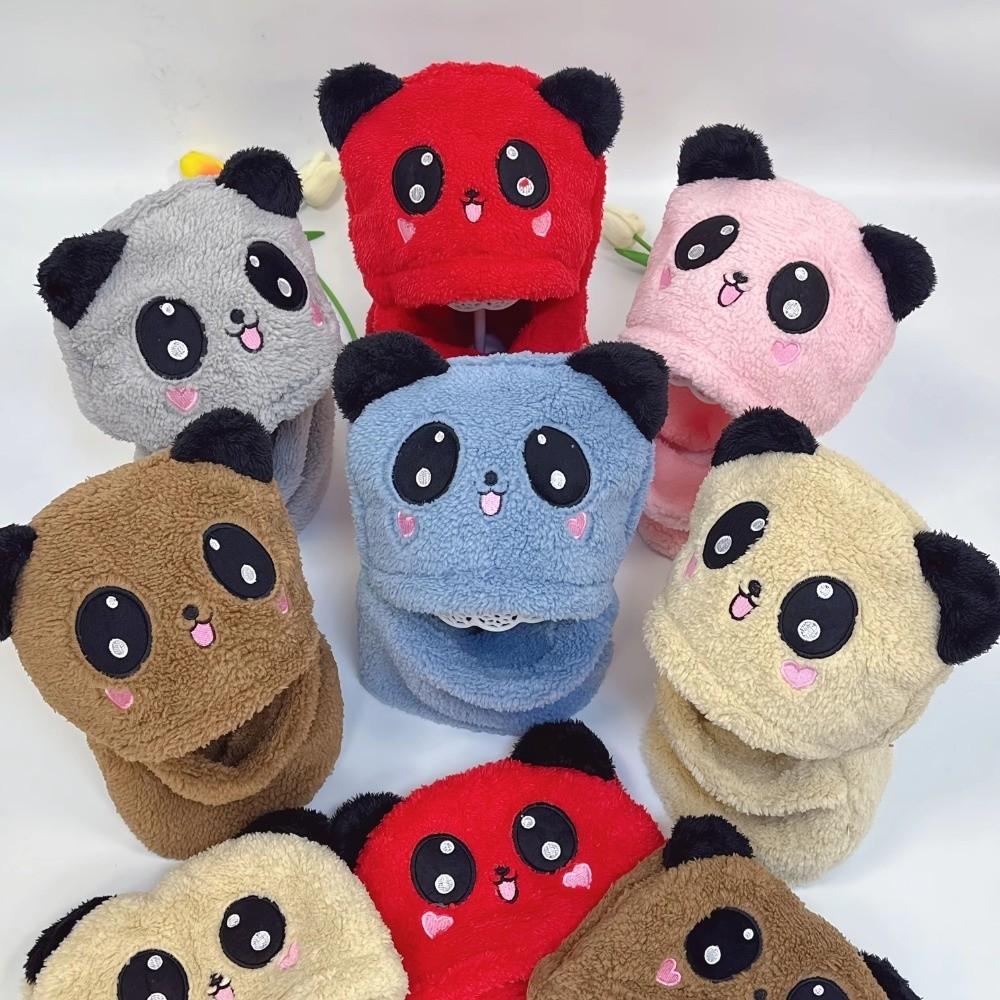 Cartoon Children Beanie Caps Fleece Warm Bonnet Scarf Fashion Kids Winter Hats  for Girls Boys