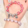 Glass Beads Floral Bracelet Jewelry Accessories for Girl Women