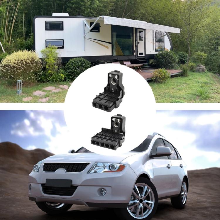 5 Slot 3 Slot Automotive Fuses Holder For Marine Car Electrical System Shockproof Plastic Housing Overcurrent Protection