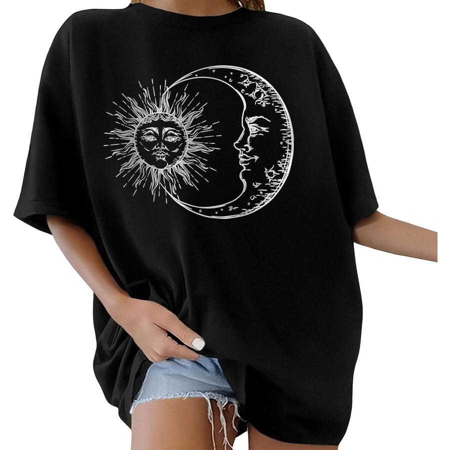

Oleda Womens Oversized Tshirts Vintage Short Sleeve Graphic T Shirts Baggy Summer Tops Loose Fit T-Shirt Casual Tee Shirts XXXXXL різнокольоровий