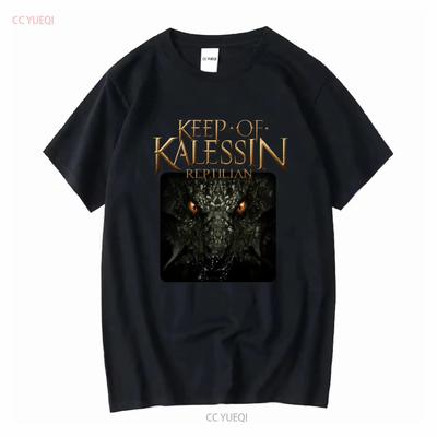 Keep Of Kalessin T Shirt Sz L 2010 Reptilian Black Metal Dimmu Borgir Borknagar Vintage Washed Breathable Comfortable