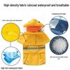 Reflective Dog Raincoat Costume: Summer Bathing Duck Design for Small Dogs