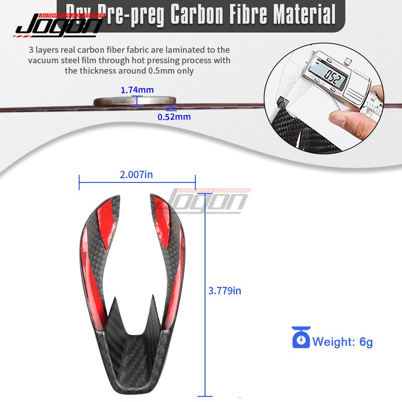 Dry Carbon Fiber Car Interior Gear Shift Head Knob Panel Cover Trim Accessories For BMW G87 M2 G80 M3 G82 G83 M4 -2025