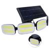 Solar Wall Light Outdoor Dual Induction System Threespeed Light Mode Split Design IP65 Waterproof