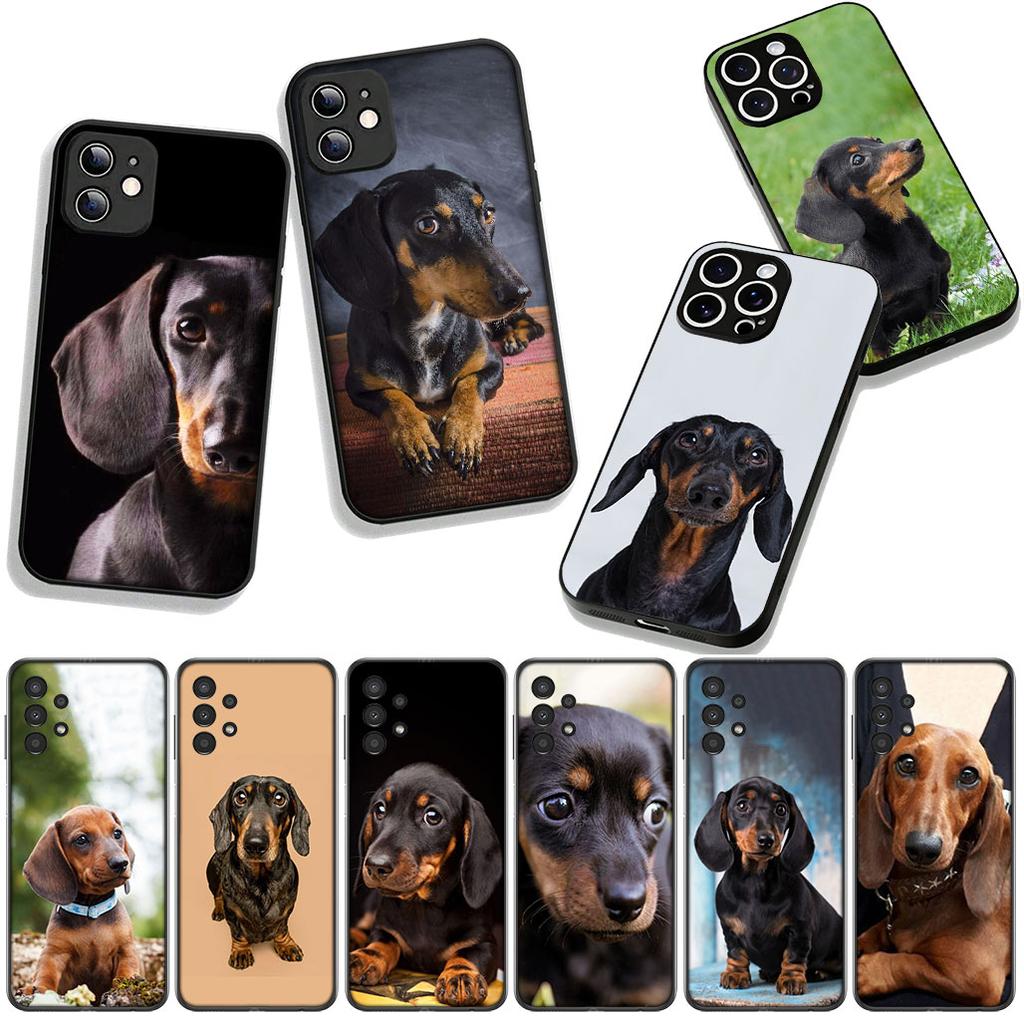 Handyhülle Tier Liebenswert Dackel Hund Hülle für Xiaomi Redmi Note 15 11 9 10 Pro Plus A5 9A 9T 10A 10C 9C NFC 15C 8T Hülle