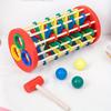 Children's Wooden Knocking Ball And Ladder Early Education Puzzle Toy