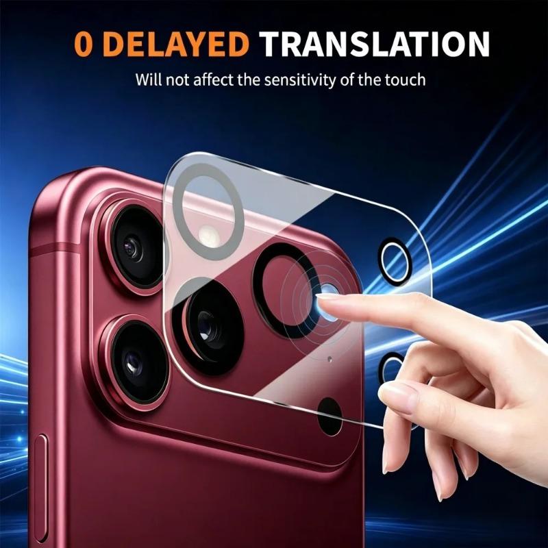 Lens Protective Film for IPhone Duo 18PM Tempered Glass HD Len Cover Cap Camera Lens Protector for IPhone 18 Pro Max Duo Fold 4